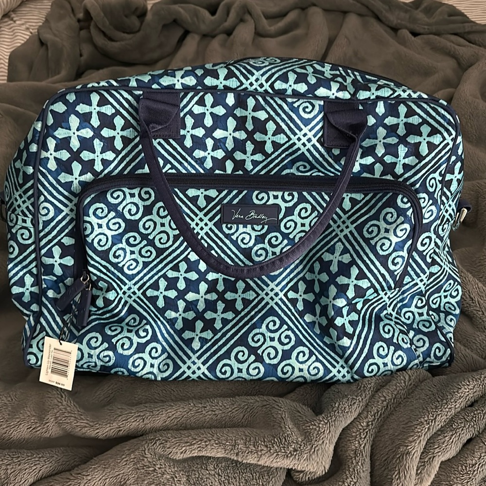 Vera Bradley Lighten Up Weekender - NWT